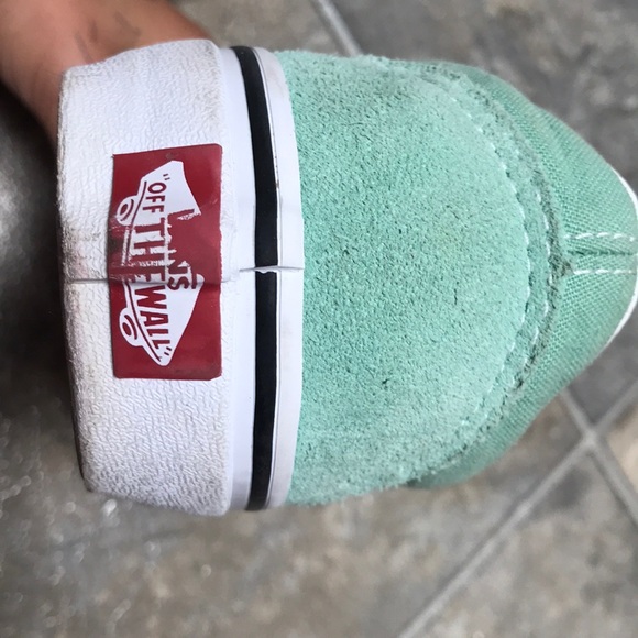 Teal vans - Picture 2 of 3